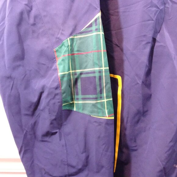 Sunice St Andrews Links Golf Jacket XXL Blue Full Zip Windbreaker Blue Green - Picture 2 of 6